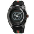thumbnail image 1 of Gucci Sync Quartz Rubber Watch, 45mm, 1 of 5
