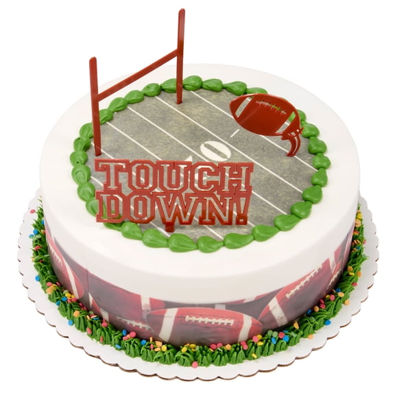 Football 10" Double Layer Cake