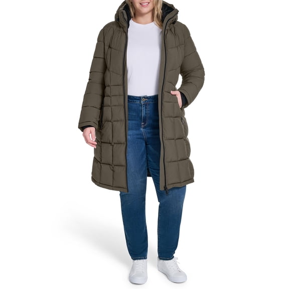 DKNY Women's Long Puffer