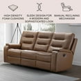 thumbnail image 2 of Waylen Top-Grain Leather Reclining 3-Piece Set, Assorted Colors, 2 of 19