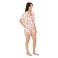 thumbnail image 2 of Member's Mark Women's Valentines Notch Collar Pajama Set, 2 of 11