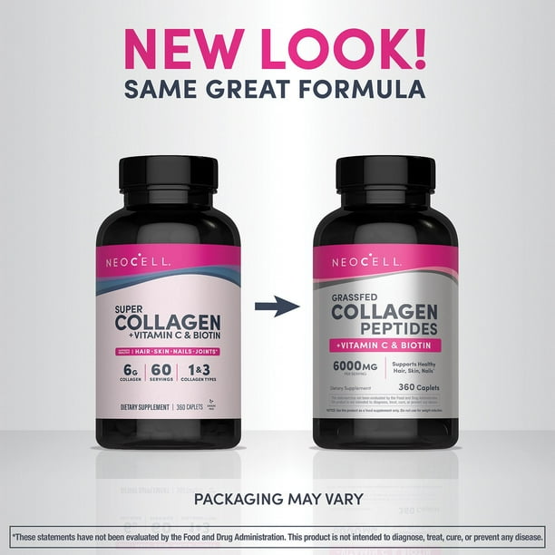 neocell collagen glutathione Super Collagen + Vitamin C And Biotin Tablets, 360 ct