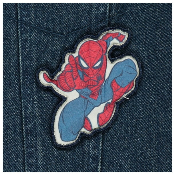 L'Appartement☆Boys denim Jacket Boy's Kids Button Up Removable Hood Slim Fit Stretch Denim Jean