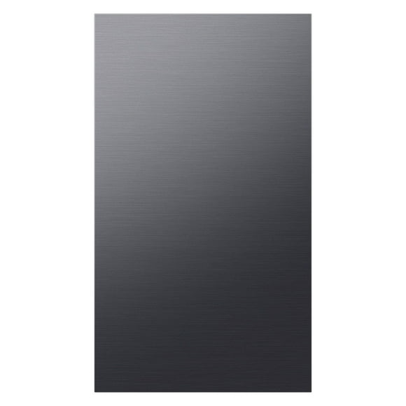 Samsung Bespoke 4-Door Flex Refrigerator Panel in Matte Black Steel, Bottom Panel
