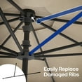 thumbnail image 3 of Above 9' Patio Market Umbrella OneClick Gen2 with Push Button Tilt, 3 of 9
