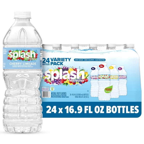 Splash Refresher Variety Pack 16.9 fl. oz., 24 pk.