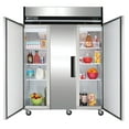 thumbnail image 2 of Maxx Cold X-Series 81", 72 cu. ft., Triple Door Commercial Reach-In Refrigerator, 2 of 9