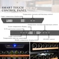 thumbnail image 9 of Lanbo 24 Inch 143 Bottle Triple Zone Wine Cooler Fridge, 9 of 16