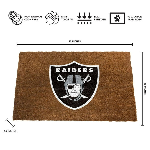 Logo Brands Las Vegas Raiders Doormat - Samsclub.com