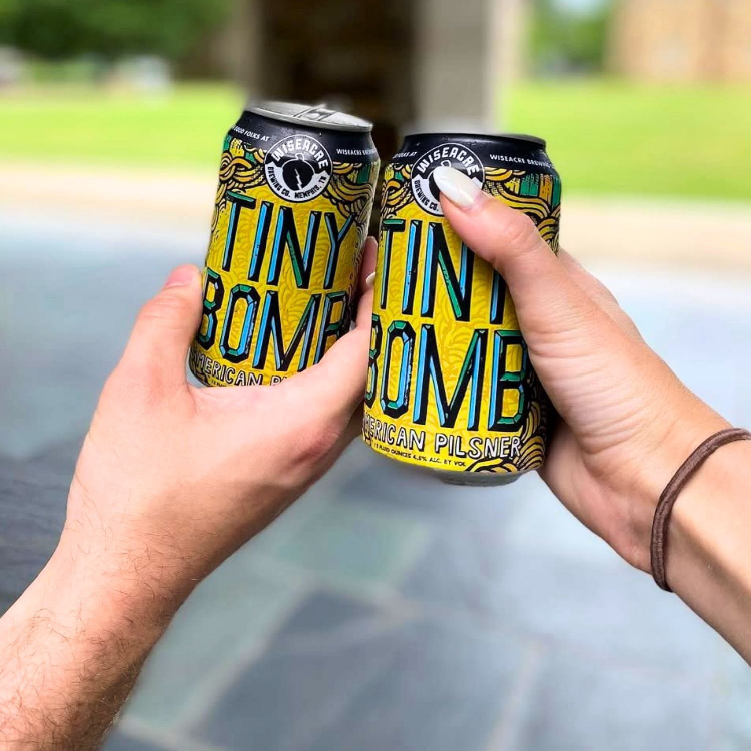 Wiseacre Brewing Tiny Bomb American Pilsner Lager Beer, 12 fl. oz