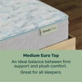 thumbnail image 8 of BeautySleep Slumberscape 12.25" Medium Euro Top Mattress, 8 of 12