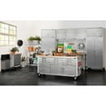 thumbnail image 21 of Seville Classics UltraHD 8-Piece Steel Garage Cabinet Storage Set with Rolling Workbench, 12' Wide, 21 of 23