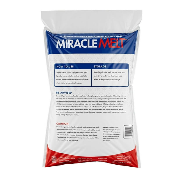 Miracle Melt Ice Melt Blended - 50 lbs. - Samsclub.com