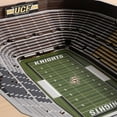 thumbnail image 3 of YouTheFan Central Florida Knights 25-Layer Football Stadium View 3D Wall Art, 3 of 5