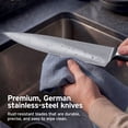 thumbnail image 8 of Ninja NeverDull 10-Piece German Stainless Steel Knife Set with Removable Sharpener, 8 of 12