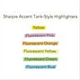thumbnail image 4 of Sharpie Accent - Accent Tank Style Highlighter, Chisel Tip, Assorted Colors - 6 ct., 4 of 4