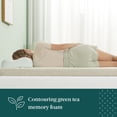 thumbnail image 4 of Zinus Night Therapy 3” Green Tea Mattress Topper with TENCEL Blend Cover, Assorted Sizes, 4 of 9
