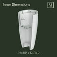 thumbnail image 5 of Mayne Modesto Tall Planter, Choose Size, 5 of 10