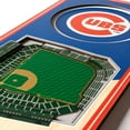 thumbnail image 3 of YouTheFan MLB  6"x19" 3D Stadium View Banner, Assorted Teams, 3 of 6