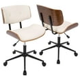thumbnail image 1 of Lombardi Mid-Century Modern Adjustable Office Chair, Assorted Colors, 1 of 7