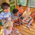 thumbnail image 7 of KidKraft Overland Heights Wooden Swing Set with Monkey Bars, 7 of 12