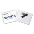 thumbnail image 3 of C-Line Magnetic Name Badge Holder Kit, Horizontal, 4" x 3", Clear 20 per box, 3 of 4