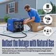 thumbnail image 7 of Westinghouse 8,200-Watt Remote Electric Start Tri Fuel Gas, Propane, Natural Gas Powered Inverter Generator with CO Sensor, 7 of 10