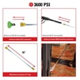 thumbnail image 4 of SIMPSON Universal 16-Inch Pressure Washer Wand 80149 Cold Water Use up to 3600 PSI, 4 of 5