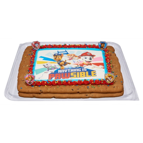 PAW Patrol Half Sheet Cookie Cake