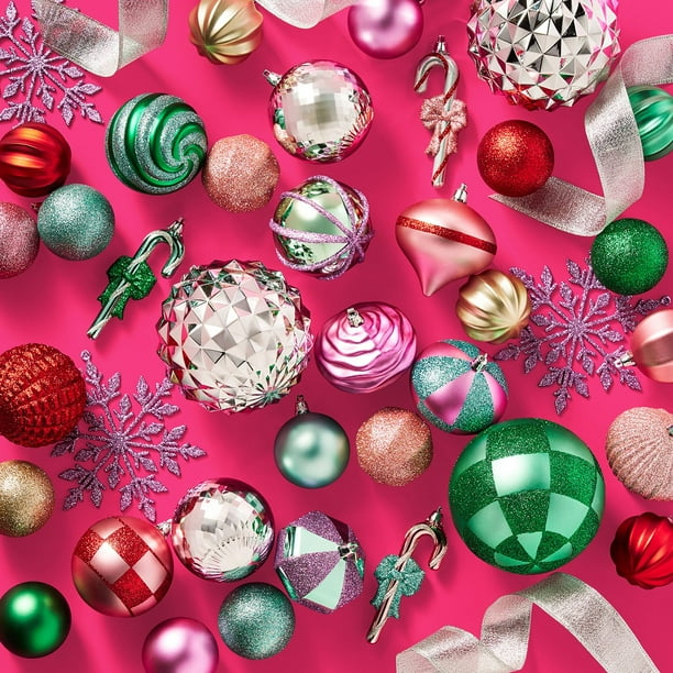 Member's Mark Shatterproof Ornament Collection, 76 pcs. - Samsclub.com