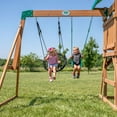 thumbnail image 3 of Backyard Discovery Grayson Peak Cedar Swing Set/Playset, 3 of 12