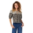 thumbnail image 2 of BILA Women's Tie-Neck Cotton Top, 2 of 9