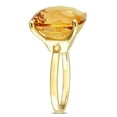 thumbnail image 4 of Cushion Cut Madeira Citrine Ring in 14K Gold, 4 of 7