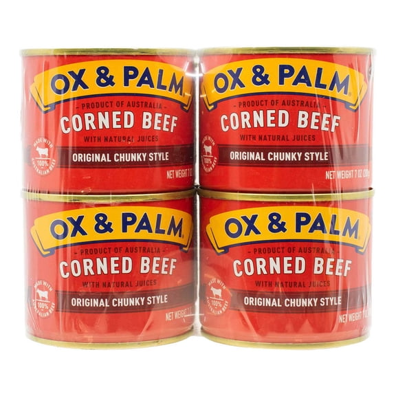 Ox & Palm Premium Corned Beef, 7 oz., 8 pk.