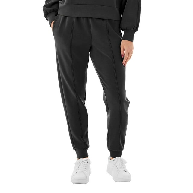 Member's Mark Women's Sandwash Front Seam Piping Jogger