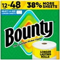 thumbnail image 1 of Bounty Select-A-Size 2-Ply Paper Towels, 12 Rolls, 165 sheets/roll, 1 of 10