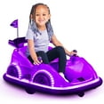 thumbnail image 2 of Flybar 12V Racer Glow Bumper Car, 2 of 9