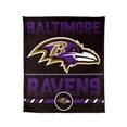 thumbnail image 1 of Logo Brands Baltimore Ravens 60"x70" Super Plush Blanket, 1 of 7
