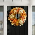 thumbnail interactive-video image 1 of Member's Mark 26" Harvest Wreath with Hydrangea & Pumpkins, 1 of 2