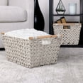 thumbnail image 1 of Member's Mark Decorative Handwoven Storage Baskets Set of 2, 1 of 7