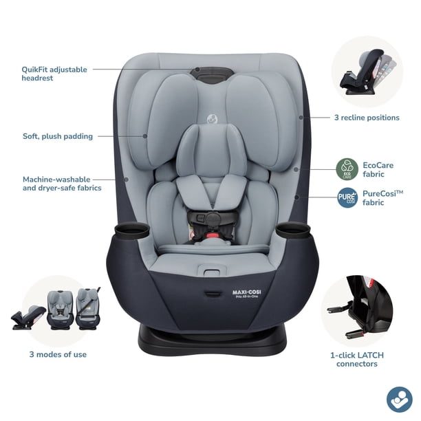 peg perego primo viaggio 4-35 expiry date Lounge Infant Car Seat + Base Handbrakes 50 lbs rear Maxi-Cosi Pria Sea Drift Color:Frost Black with Lime Hub