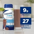 thumbnail image 3 of Ensure Original Nutrition Shake, Milk Chocolate, 8 fl. oz., 24 pk., 3 of 9
