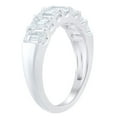 thumbnail image 3 of Lab Created Emerald Cut 1.96 CT. T.W. 7 Stone Diamond Ring in 18K Gold, 3 of 4
