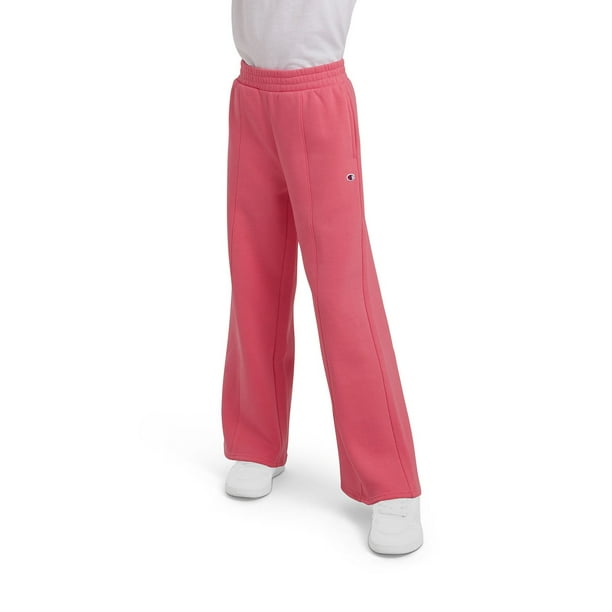 Champion Girls Logo Fleece Wide Leg Sweatpant - Samsclub.com