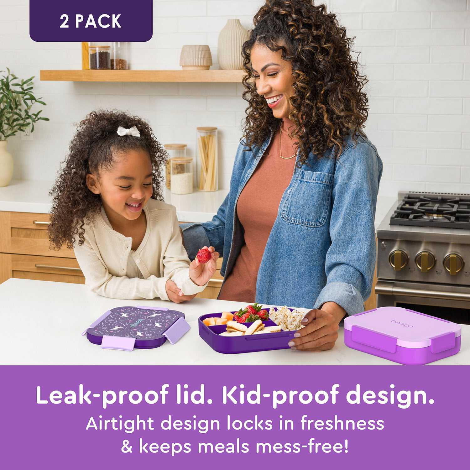 Bentgo Kids 2-Pack Snap & Go Leak-Proof Lunch Box - Samsclub.com