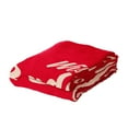 thumbnail image 4 of Logo Brands Wisconsin Badgers Luxe Dreams Throw, 60" x 80", 4 of 6