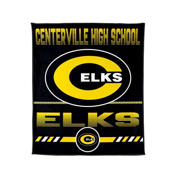 Logo Brands Centerville High School 60"x70" Super Plush Blanket