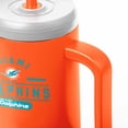 thumbnail image 5 of Logo Brands Miami Dolphins Stainless Steel Leakproof Tumbler, 5 of 6
