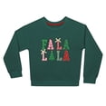 thumbnail image 3 of Zunie Girls Holiday Sweatshirt, 3 of 5