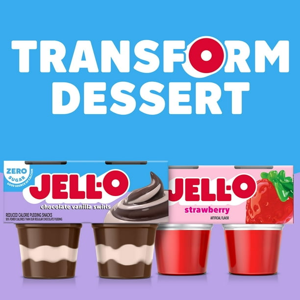 Jell-O Zero Sugar Gelatin and Pudding Snacks, 24 ct. - Samsclub.com